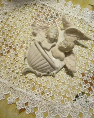 Acquasantiera in ceramica