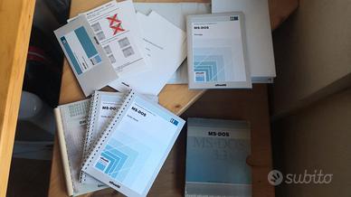 MS-DOS 3.3 originale Olivetti floppy + manuali