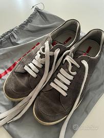 Prada suede trainers