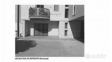 Lotto 2: locale deposito in corso di costruzione