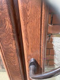 Finestra in pvc finto legno