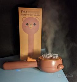 Spazzola per gatti e cani aghi morbidi e vapore