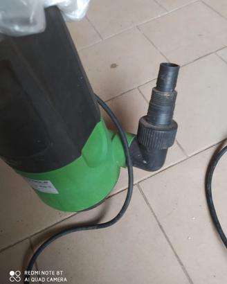 pompa sommersa con galleggiante