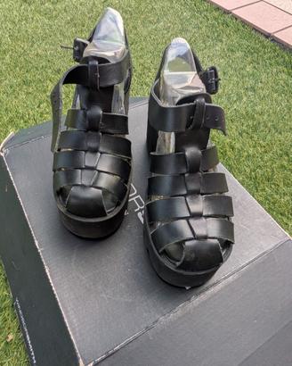 Sandali Windsor Smith pelle neri n. 36