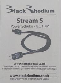 Black Rhodium power cable 1.7m