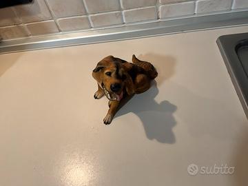 Cane da collezione in resina