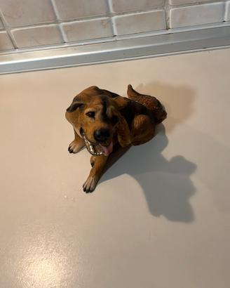 Cane da collezione in resina