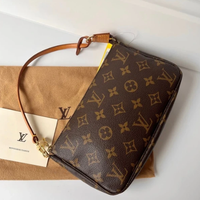 Louis Vuitton Pochette Accessoires Monogram Leathe