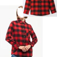 Camicia a quadri Var rosso Terranova