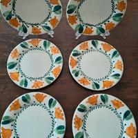 6 piatti da dessert Richard Ginori Mondovì 