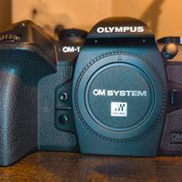 Olympus Om system om-1 polyphoto + obiettivo 