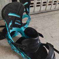 Attacco snowboard Burton Mission taglia M 