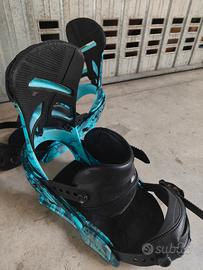 Attacco snowboard Burton Mission taglia M 