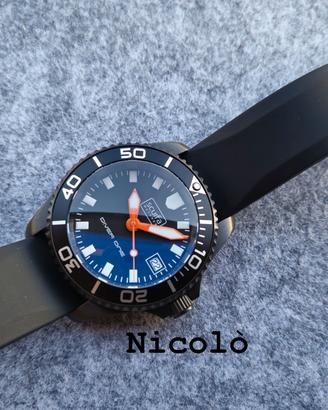 Scurfa Diver One Black PVD *** FULL SET ***