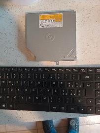 Lenovo, tastiera e masterizzatore