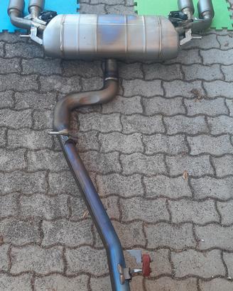 Scarico akrapovic originale golf mk8 R impeccabile