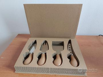 set nuovo coltelli  formaggio Donadoni Titanium