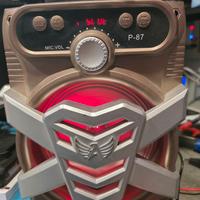 radio e bluetooth mic usb e Tf