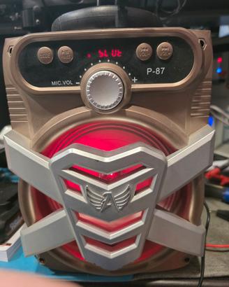 radio e bluetooth mic usb e Tf