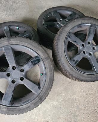cerchi 17" mercedes completi di gomme invernali