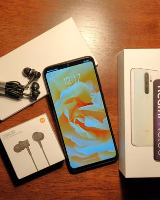 REDMI NOTE 8 PRO + CUFFIE NUOVE E CONF. ORIGINALI
