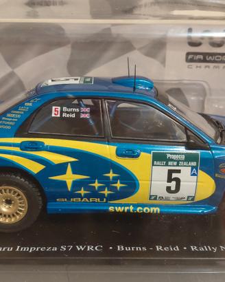 Modellino Subaru Impreza S7 WRC - Scala 1:24