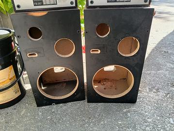 box diffusori casse vuoti