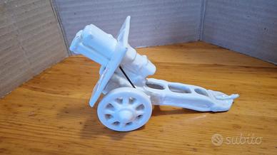 Soprammobile a forma di cannone