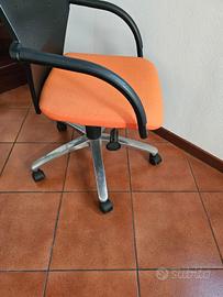 4 sedie ufficio 
