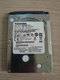 Hard Disk Interno 2.5" Toshiba 1TB SATA