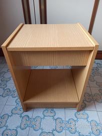 comodino da cameretta legno 