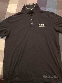 Polo uomo EA7 blu