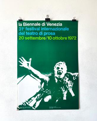 Manifesto Biennale di Venezia 1972