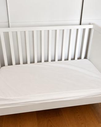 LETTINO IKEA SUNDVIK bianco 60×120 con materasso
