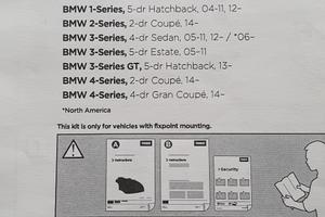 kit per barre thule per bmw