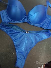 completo intimo Tezenis bluette tessuto semilucido