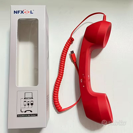 Cornetta del telefono usb C per smartphone e pc