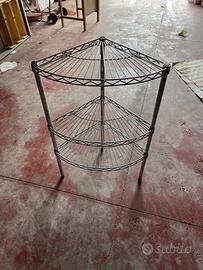 Mobile angolare acciaio inox