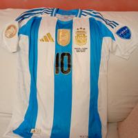 Match issue worn Leo Messi argentina finale 2025 