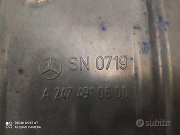 MARMITTA MERCEDES CLASSE A 250