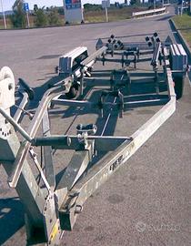 Rimorchio ellebi doppio asse 2000kg