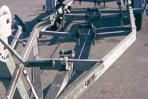 Rimorchio ellebi doppio asse 2000kg