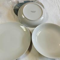 Piatti porcellana Brandani. sottopiatti Murano 