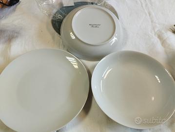 Piatti porcellana Brandani. sottopiatti Murano 