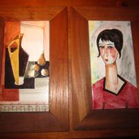 Modigliani stile coppia formelle