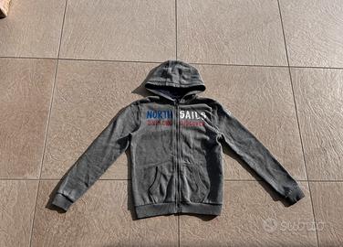 Felpa Grigia North Sails