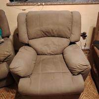 Poltrona recliner manuale 