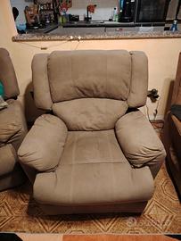 Poltrona recliner manuale 
