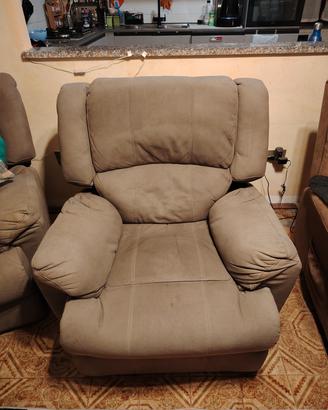 Poltrona recliner manuale 