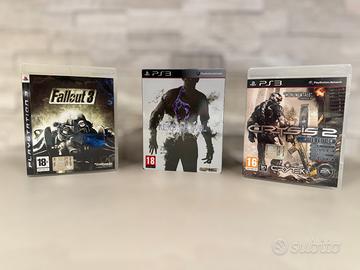 Lotto n. 3 Videogiochi PS3 Originali
